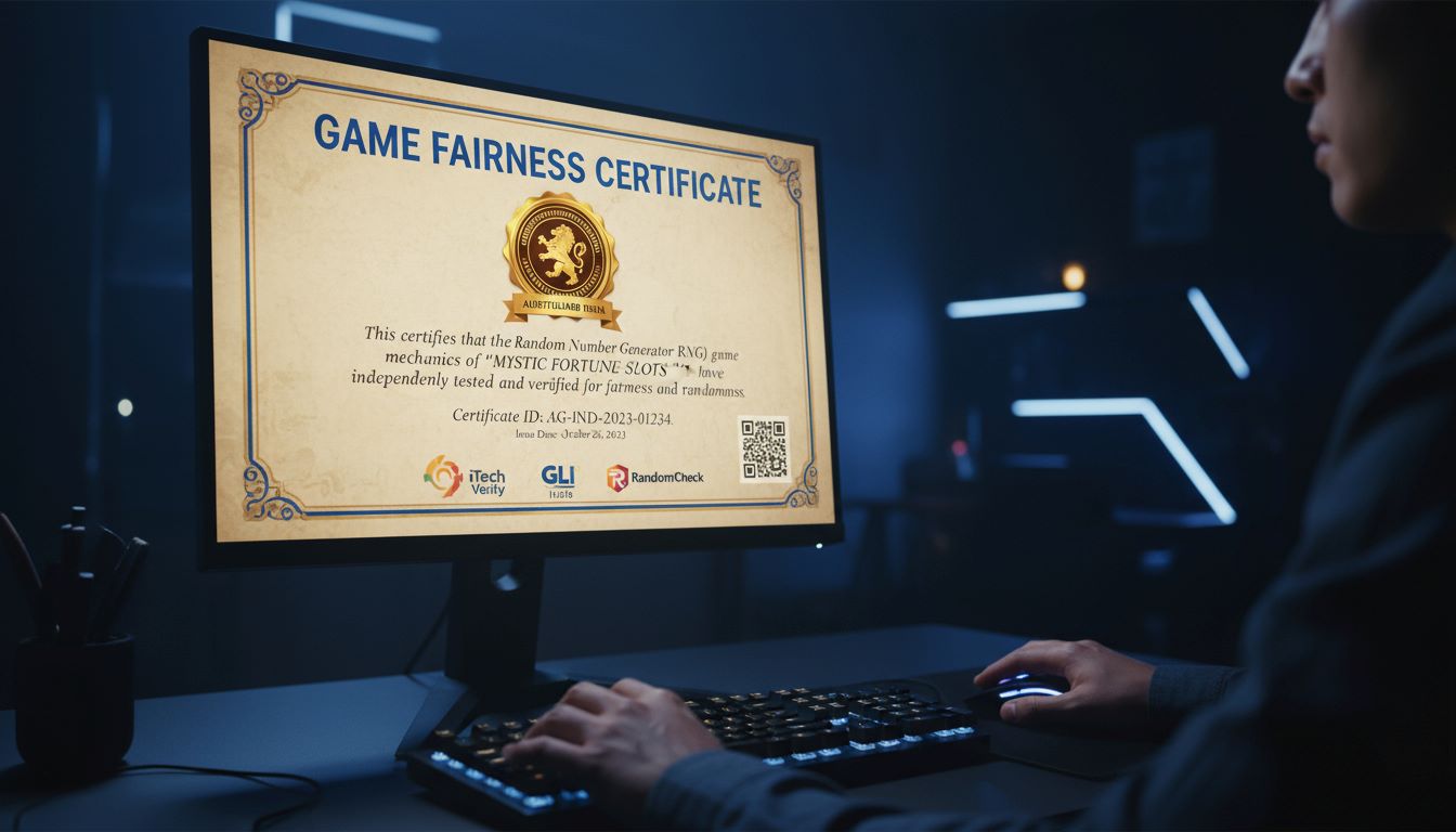 How to check game fairness certificates in India